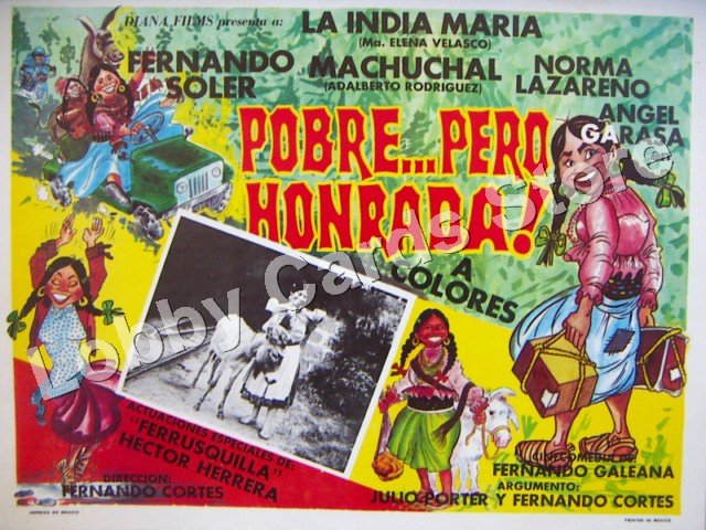 INDIA MARIA/POBRE PERO HONRADA
